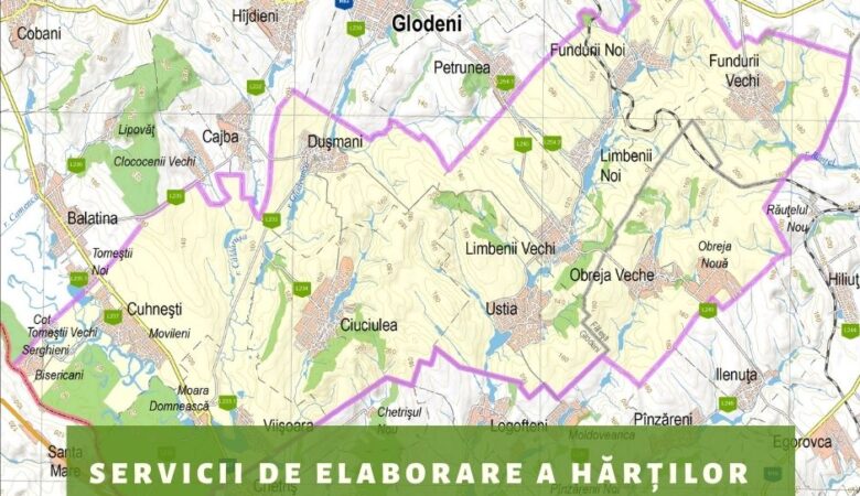 Rețeaua Națională LEADER din Republica Moldova este în căutarea unei persoane fizice/juridice care va presta servicii de design și elaborare a hărților teritoriale