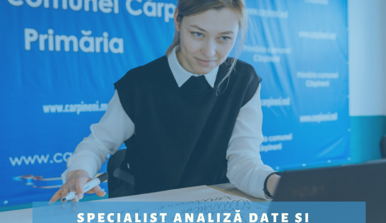 Rețeaua Națională LEADER din Republica Moldova angajează specialist analiză date și management al cunoștințelor