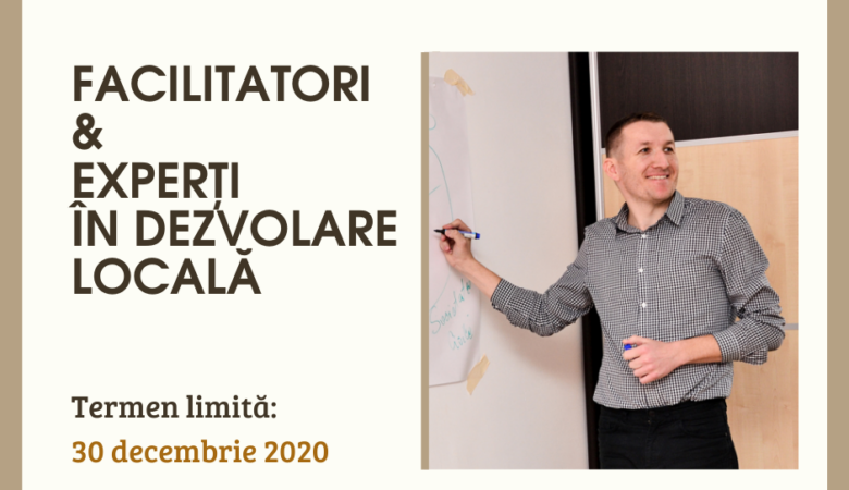 Rețeaua Națională LEADER din Republica Moldova caută facilitatori și experți în dezvoltare locală