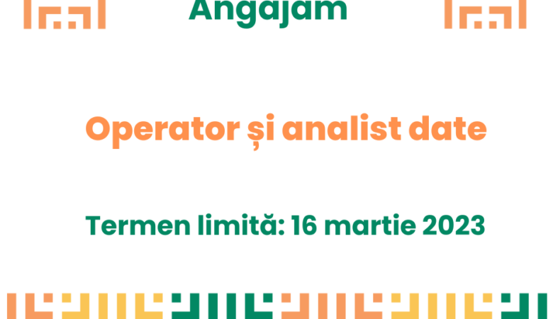 Rețeaua Națională LEADER din Republica Moldova angajează operator și analist date