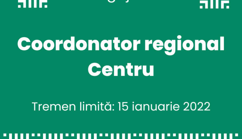 Rețeaua Națională LEADER din Republica Moldova angajează coordonator regional centru