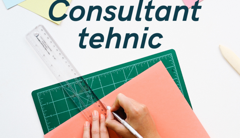 Suntem în căutarea unui consultant tehnic