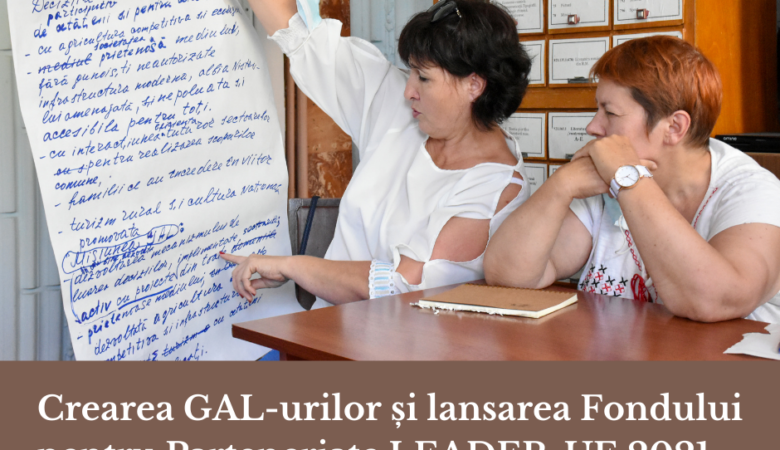 Crearea GAL-urilor și lansarea Fondului pentru Parteneriate LEADER-UE 2021 – rezultate și perspective