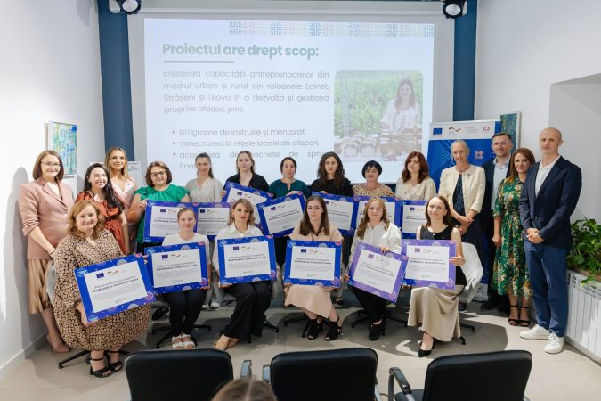 13 femei antreprenoare din Edineț și Strășeni au primit sprijin financiar prin programul EU4Moldova: Comunități Locale