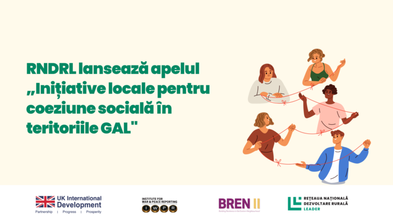 Apel de Granturi în proiectul „Comunități Rurale Consolidate pentru Reziliență și Incluziune”
