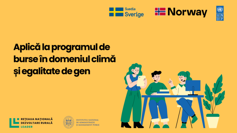 Program de burse în domeniul Climă și Egalitate de Gen: aplică pentru o experiență practică reală