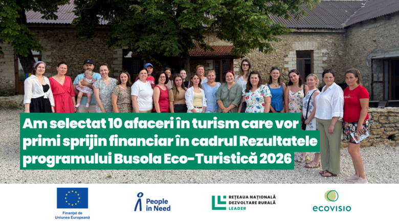 Rezultatele apelului Busola Eco-Turistică 2026